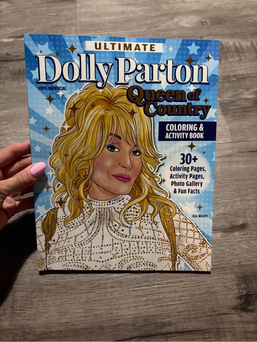 NEW Dolly Parton Colouring, Photo & Activity Book